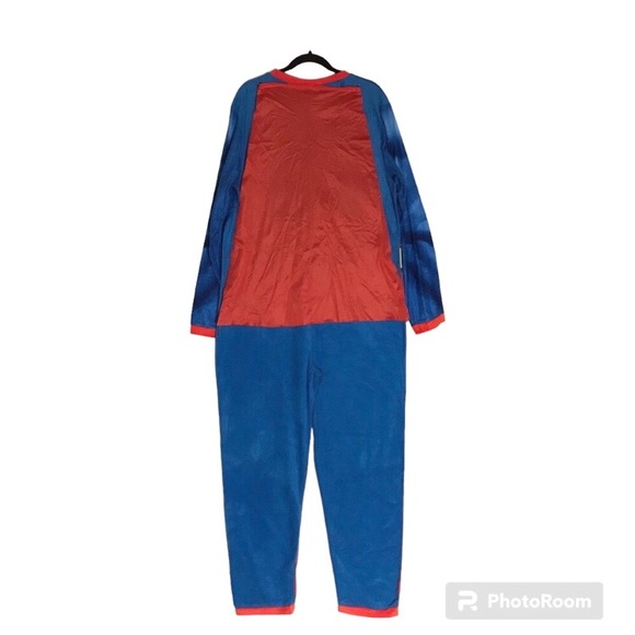 Superman Pajama Onesie with Red Cape NWOT Men’s XL - Picture 2 of 4